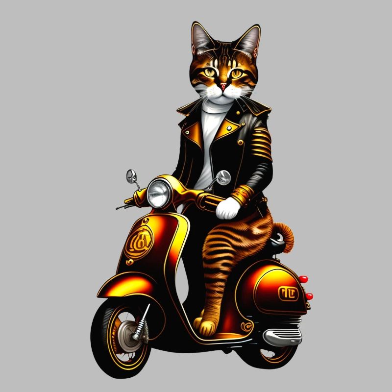 Chat steampunk