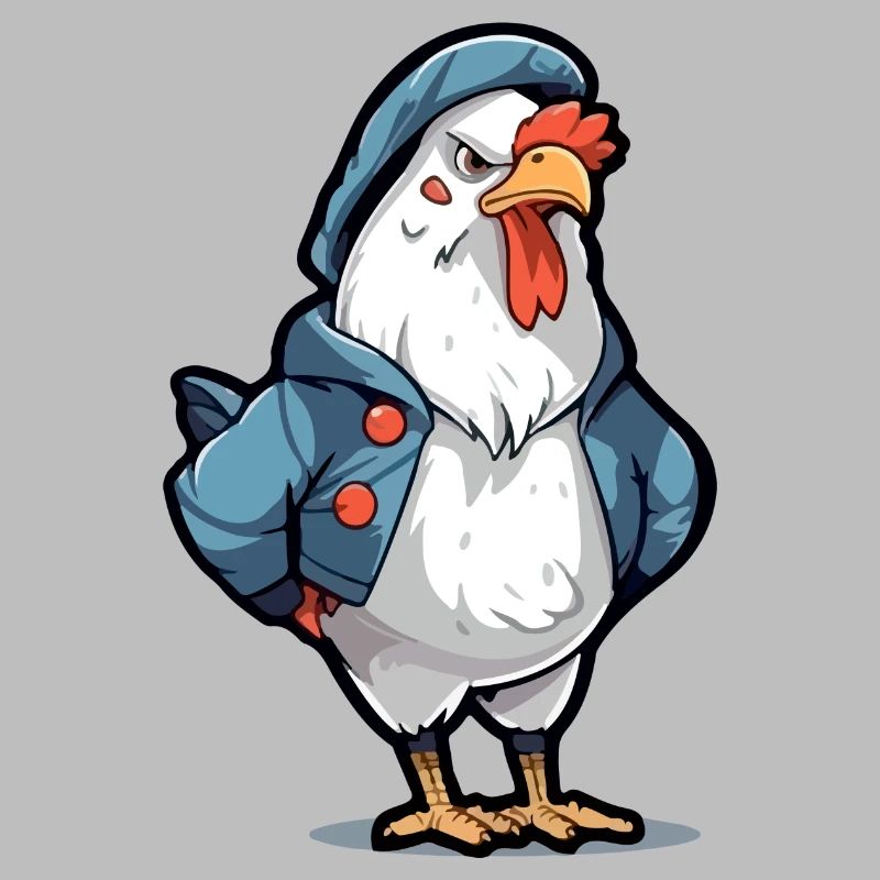 Bobby the grumpy rooster