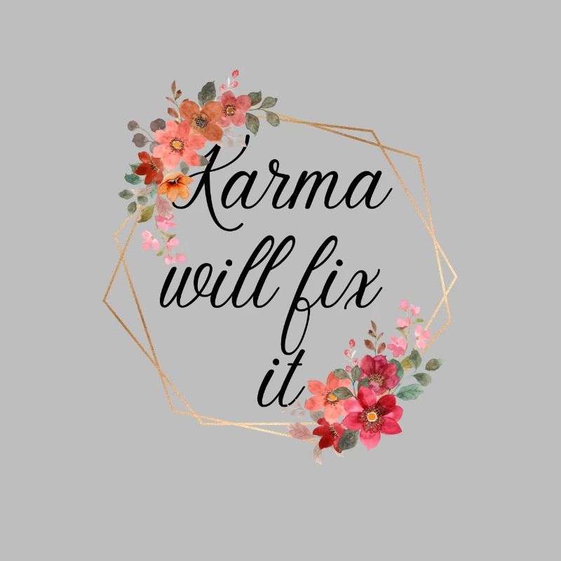 Buddhism Meditation Karma Will Fix It Gift
