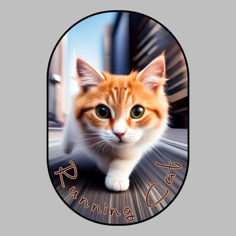 Schleichende katze