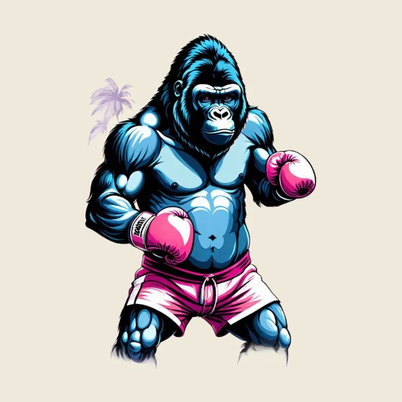 Boxe Boxeur Gorille