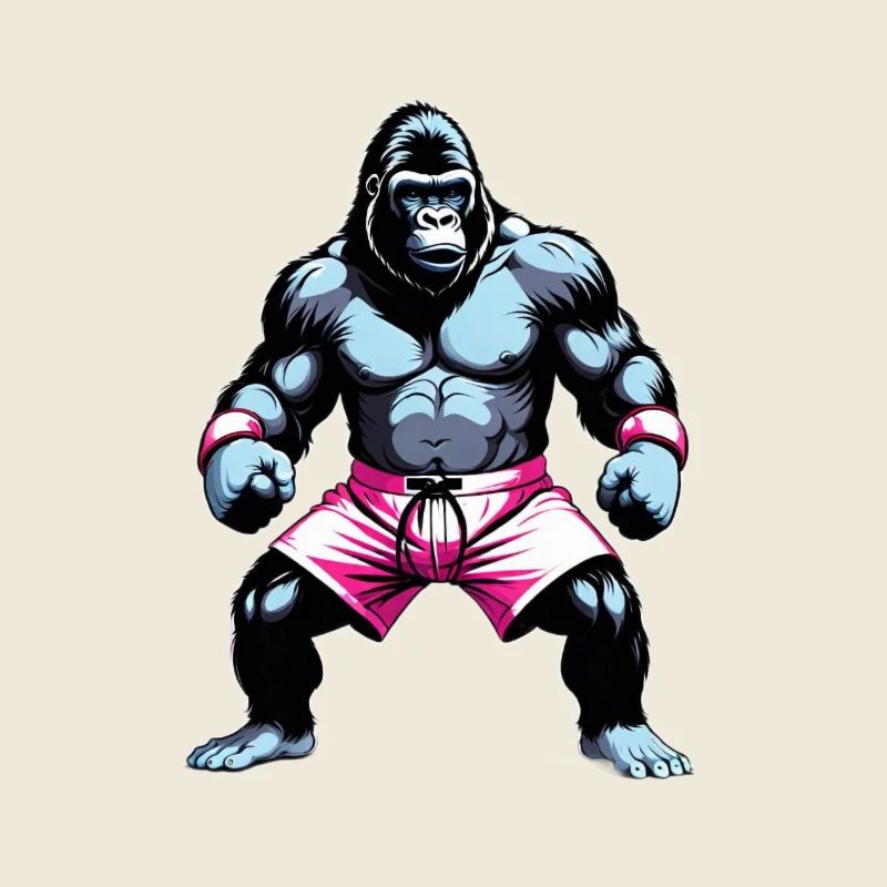Boxe Boxeur Gorille