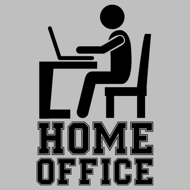 computer work home office