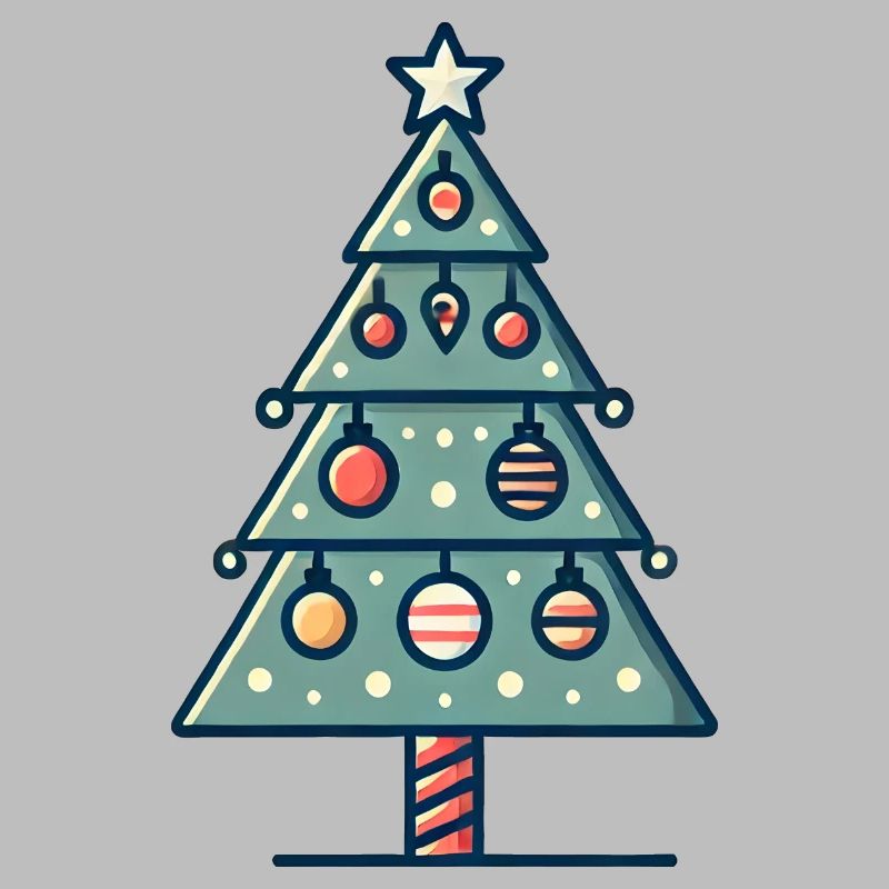 Tannenbaum geschmückt