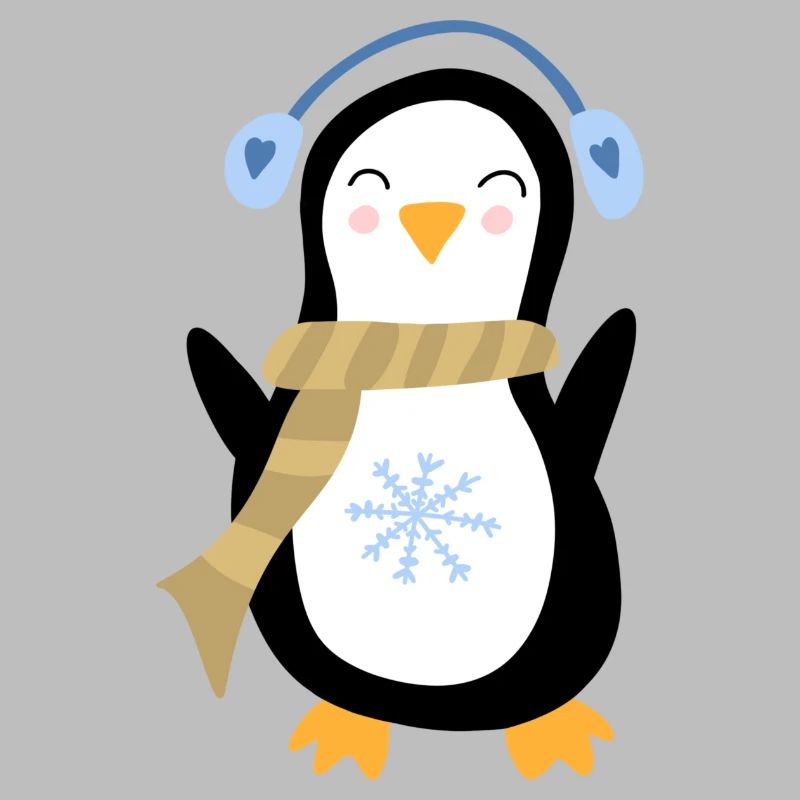 Winter Pinguin