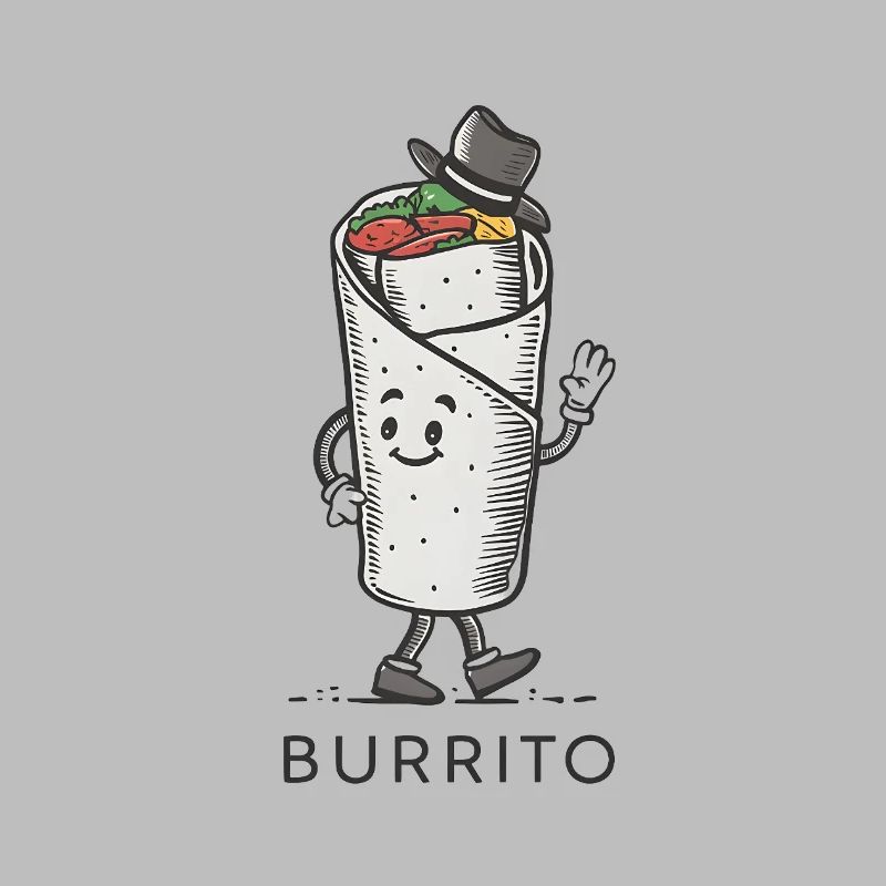 Burrito-Cartoon-Design