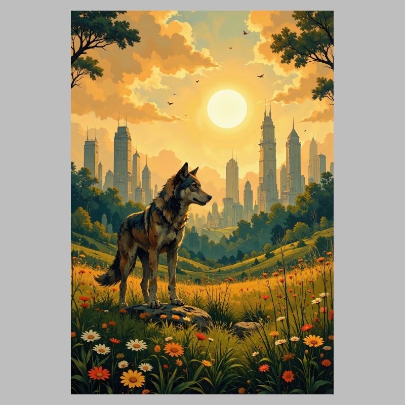 Das Bild des Wolfes