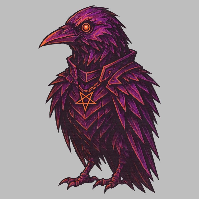 gothic crow/raven