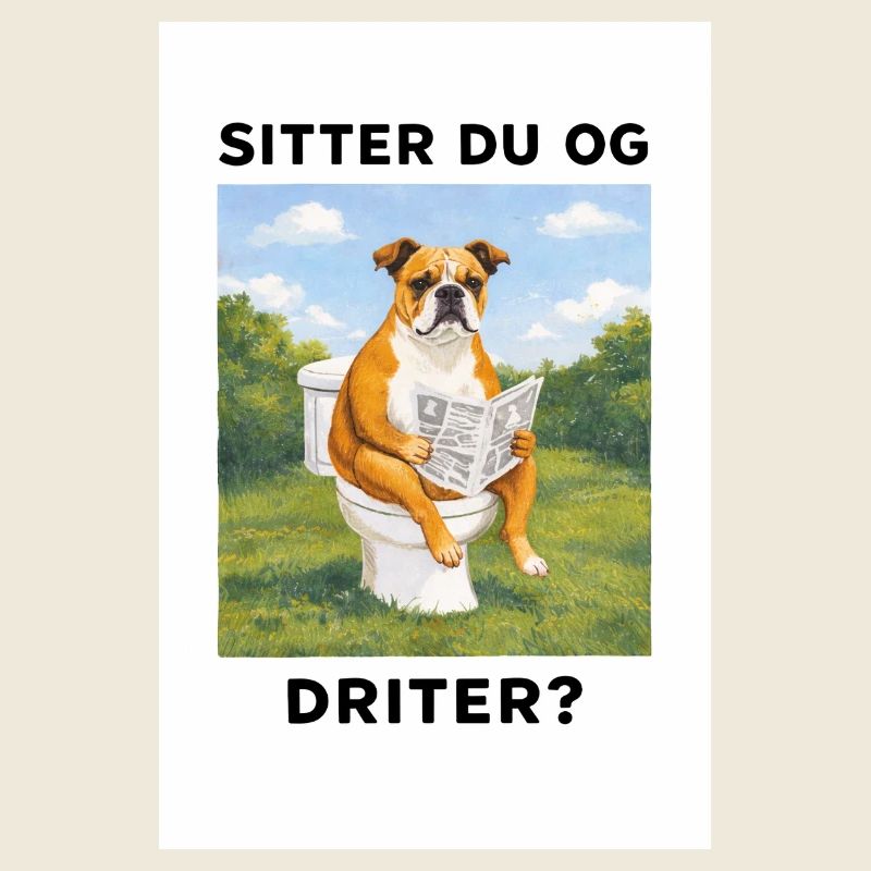 Hund, der scheißt