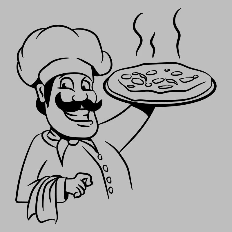 cuire la pizza de cuisson