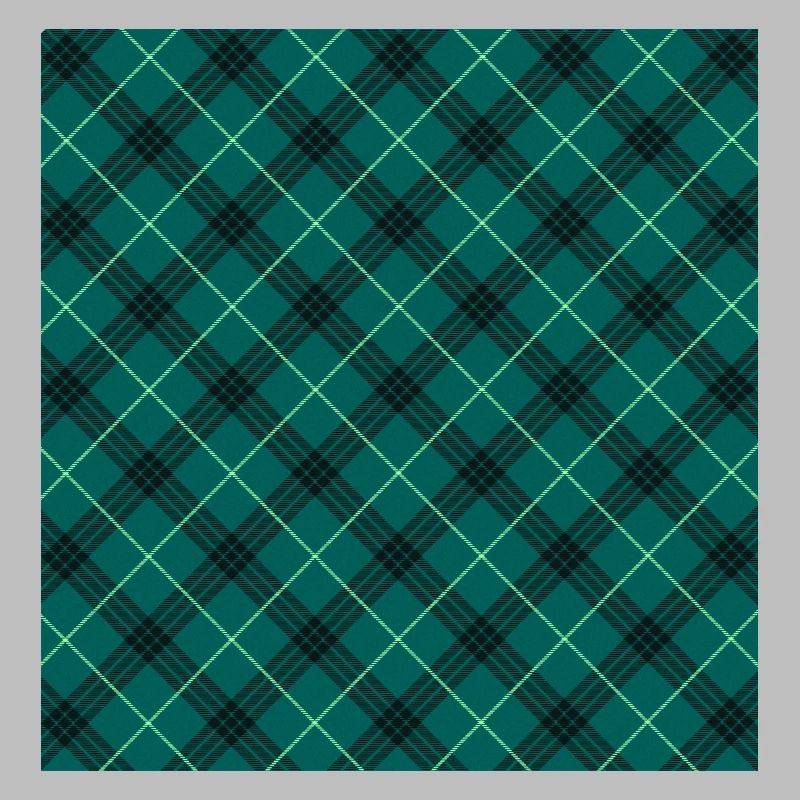 Checked pattern Checkered tartan fabric pattern turquoise green