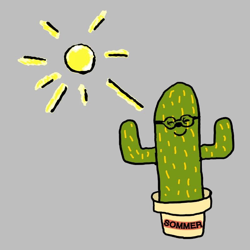 Cactus cactus soleil d'été