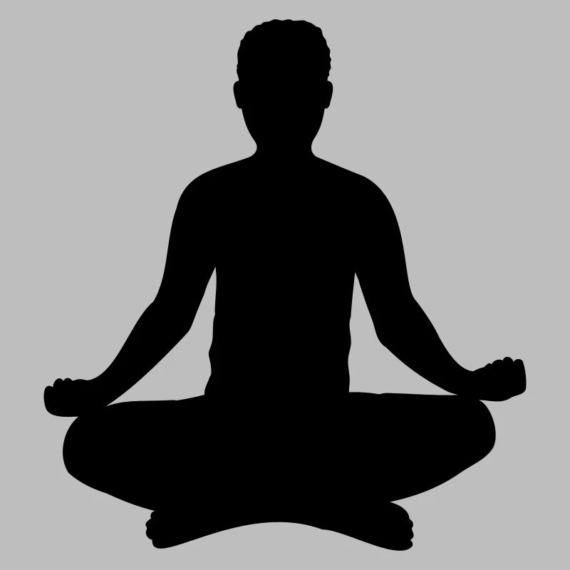 Yoga Position Silhouette