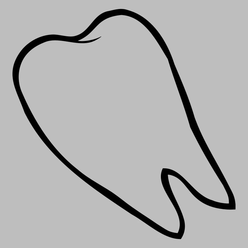 Verlorener Backenzahn Comic