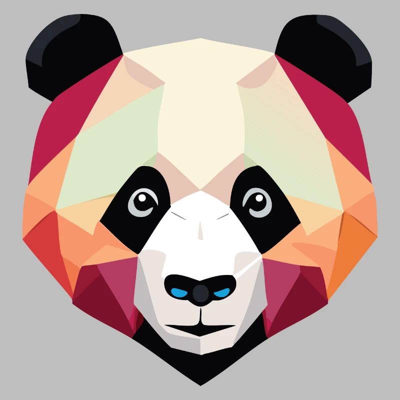 Panda Low Poly