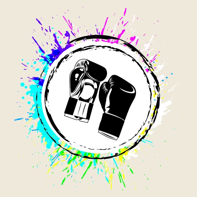 Symbole des gants de boxe