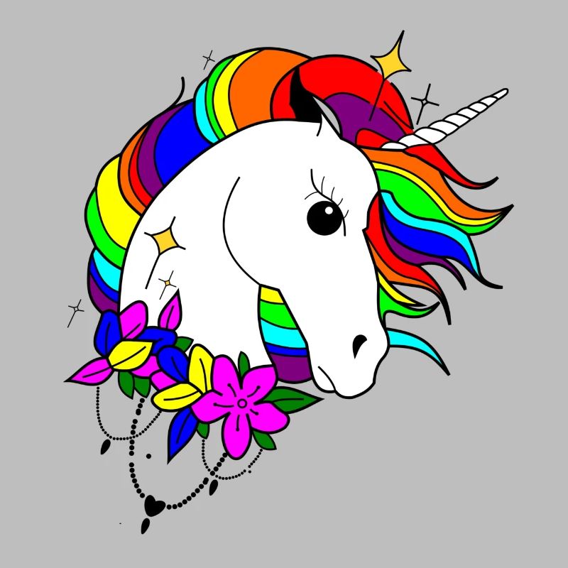 Regenbogen-Einhorn