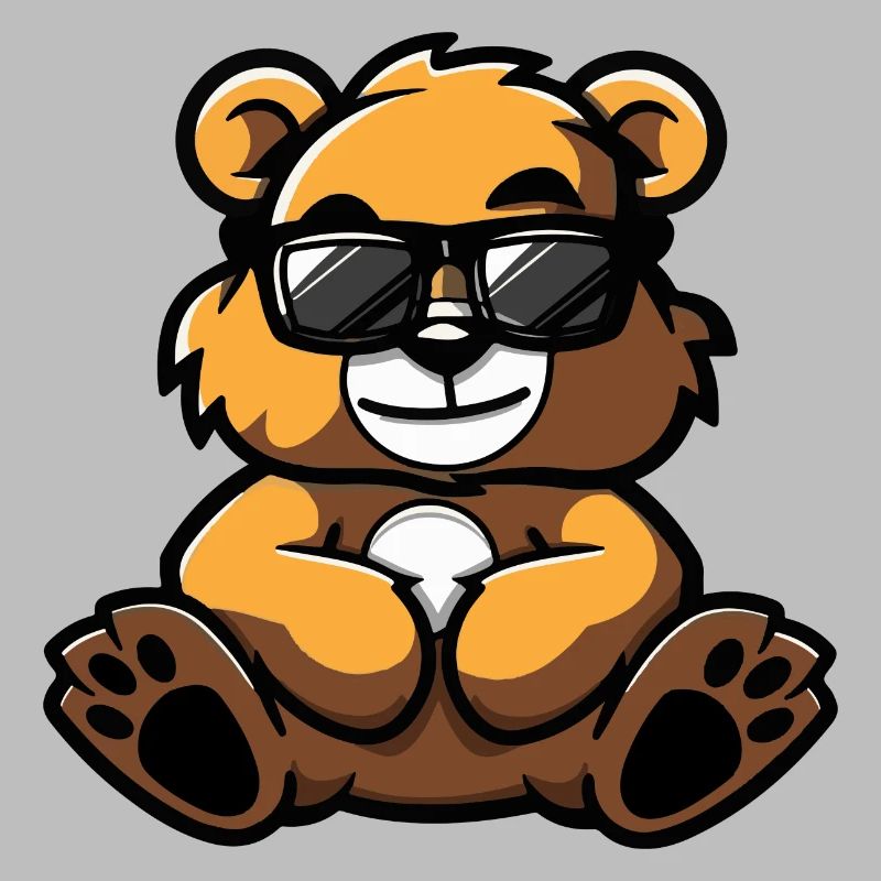 Bär Comic Cool
