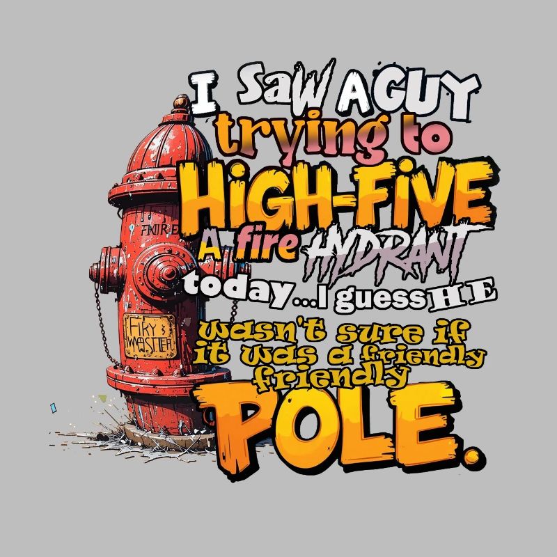 High Five on a Fire Hydrant