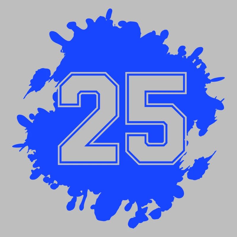 25 klecks