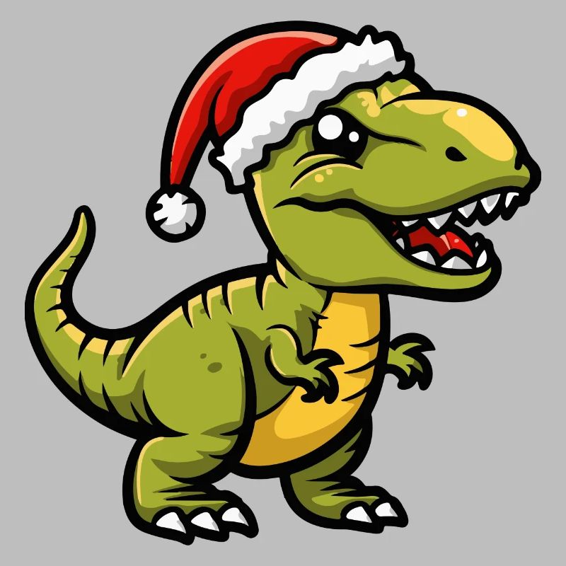 Dinosaure T-Rex Noël
