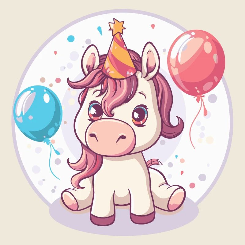 Pferd Geburtstag Comic