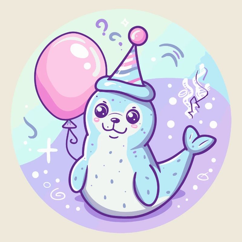 Robbe Tier Geburtstag Comic