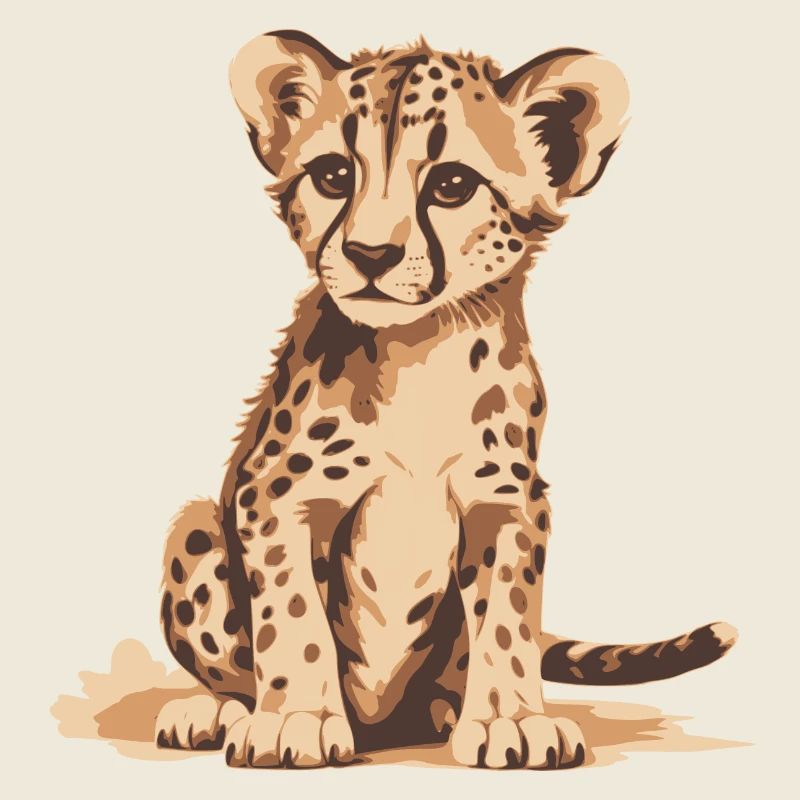 Bébé guépard