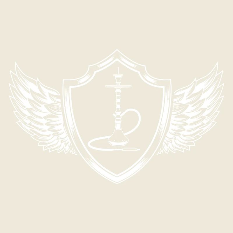 Bong Smoking Pipe Crest