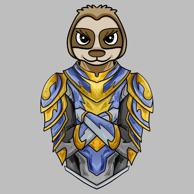 Knight Sloth cool