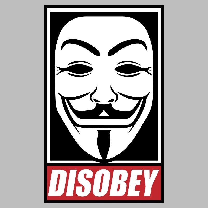 Désobéir Couleurs modifiables