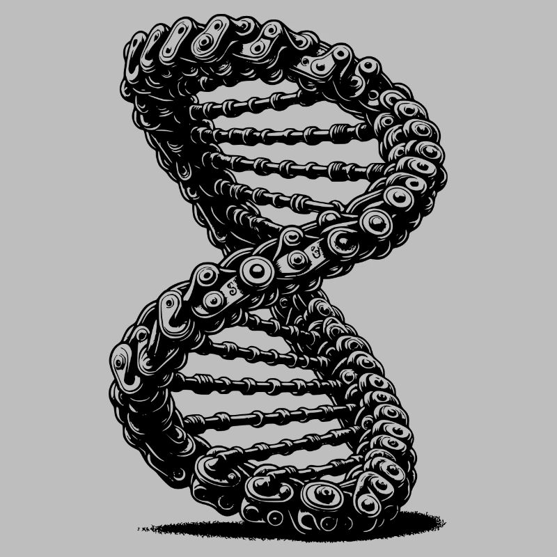 Möbius Loop Chaînes courbes DNA