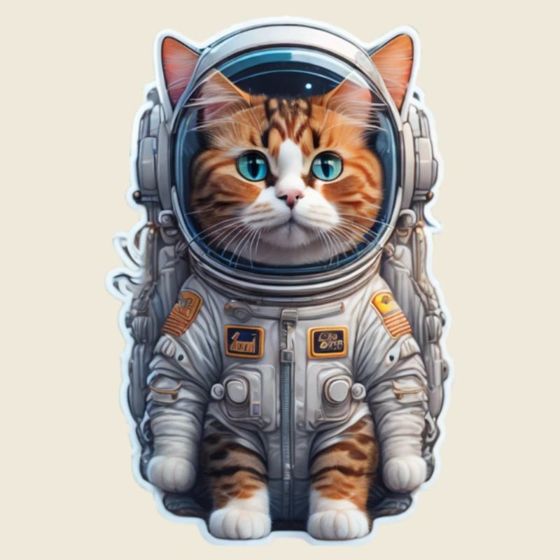 Chat astronaute