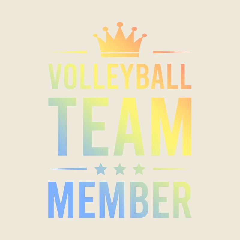 Amorti de l’équipe de volley-ball