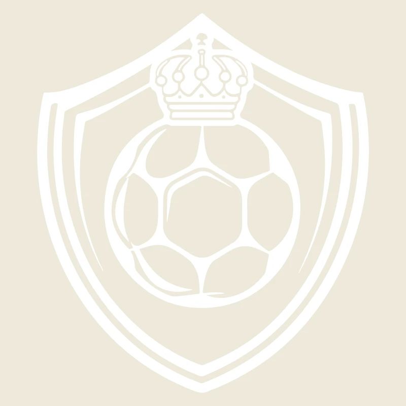 Équipe de bouclier de logo de football