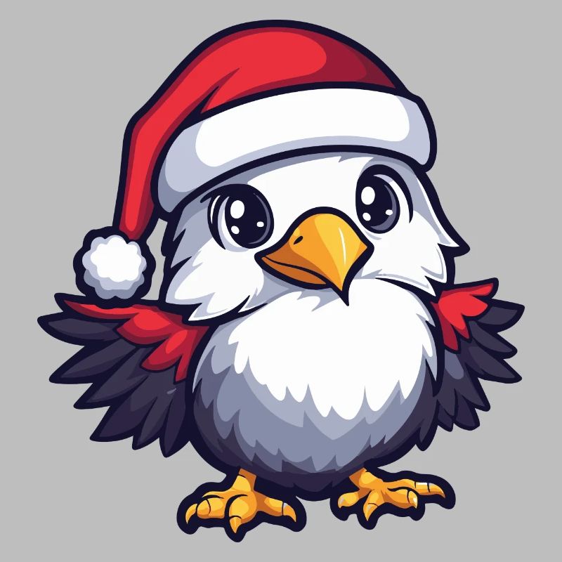 Eagle Christmas Cute