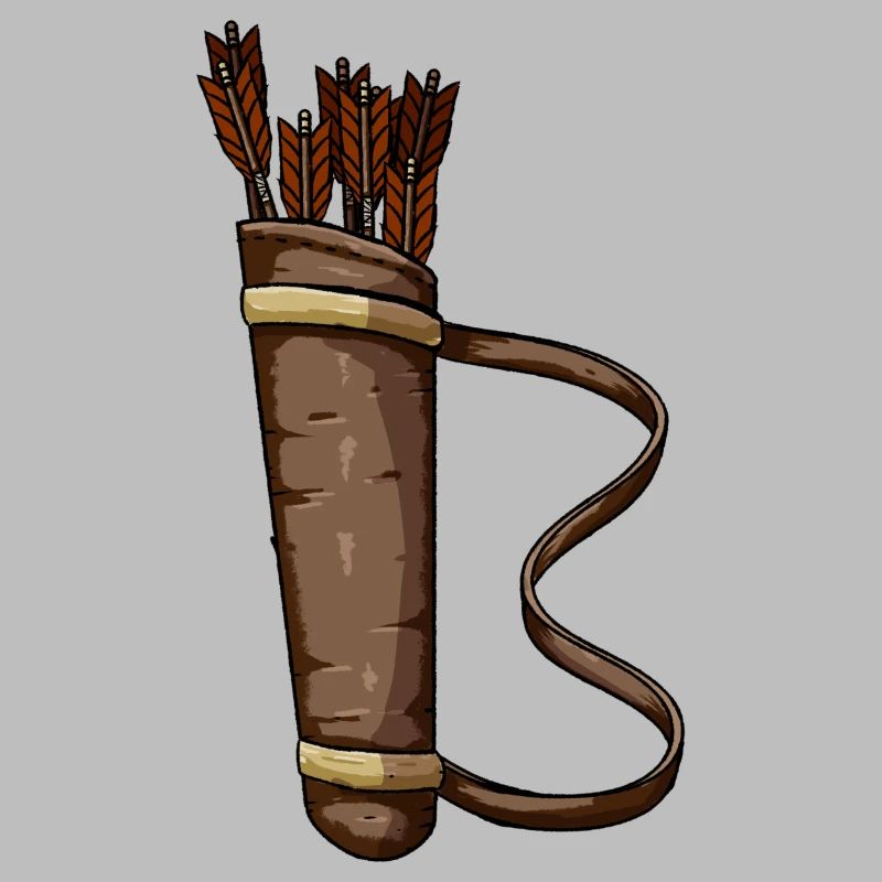 Design des Bogenköchers