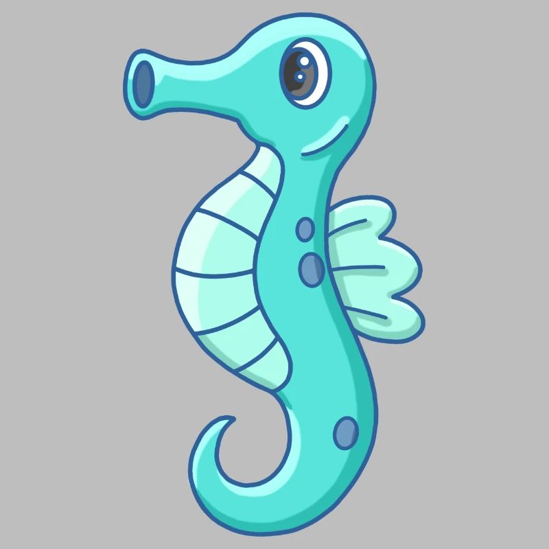 Mignon petit hippocampe