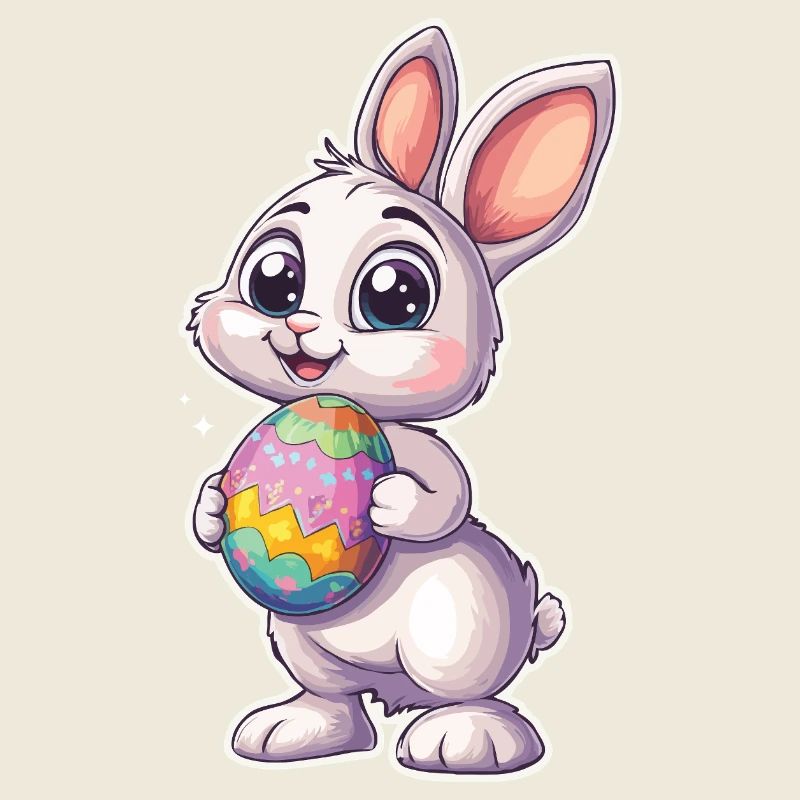 Cute Easter Bunny Cool Easter Bunny Easter Shirt