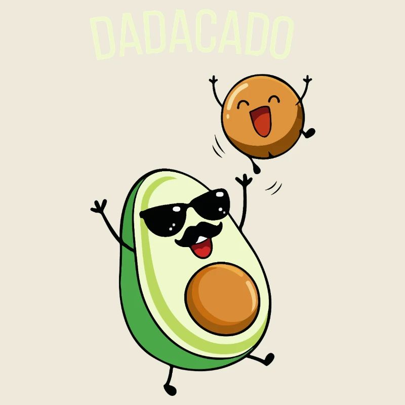 Dadacado traiteur papa avocat drôle