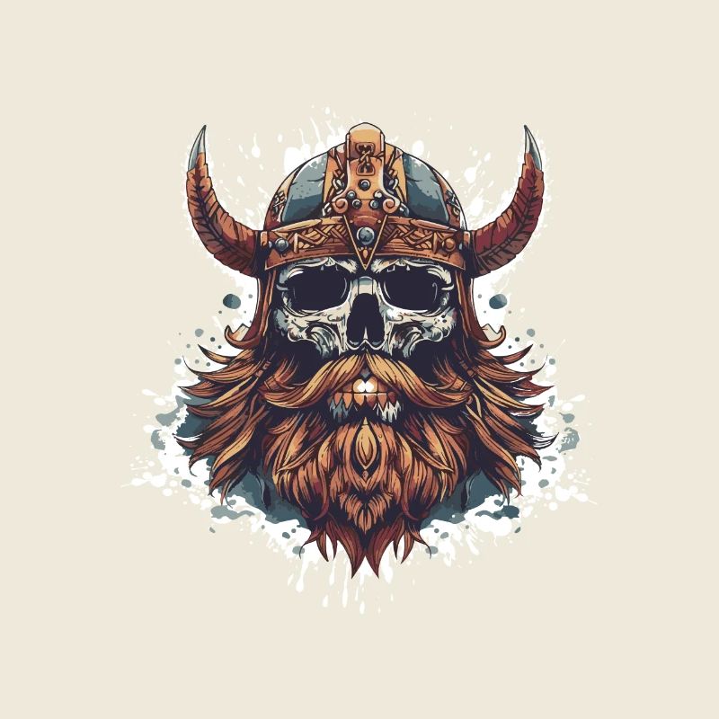 Crâne d’Odin viking
