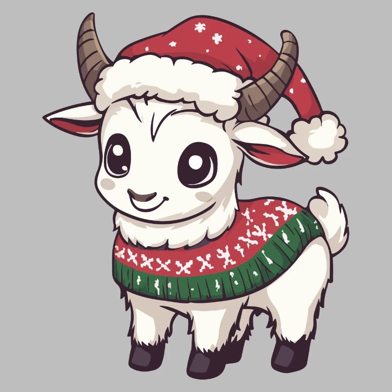 Mountain Goat Christmas Comic