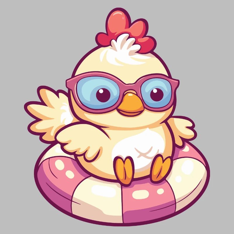 Chicken Summer Comic