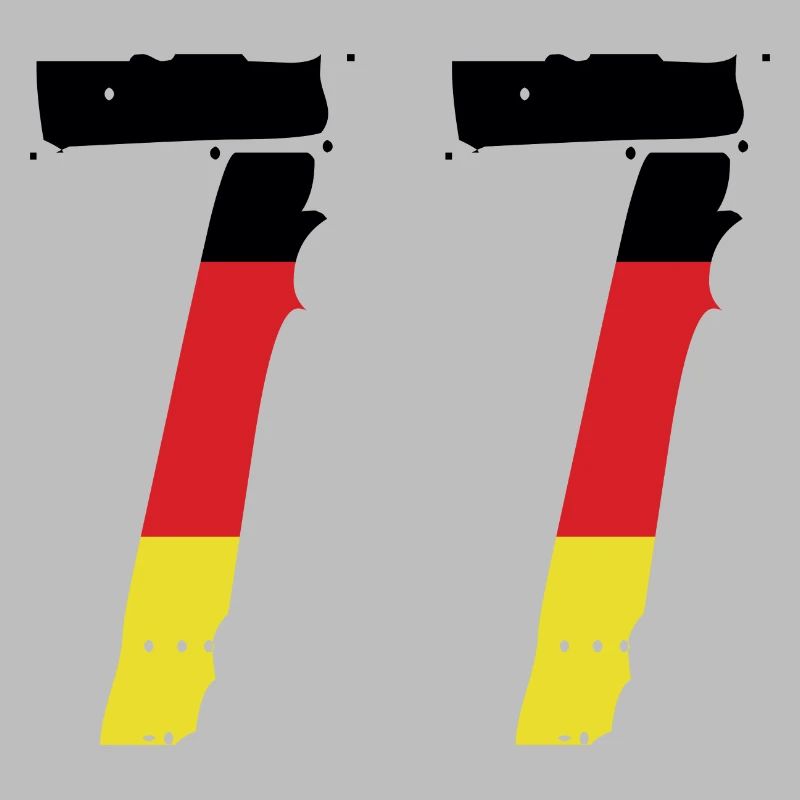 77 Number Germany Jersey