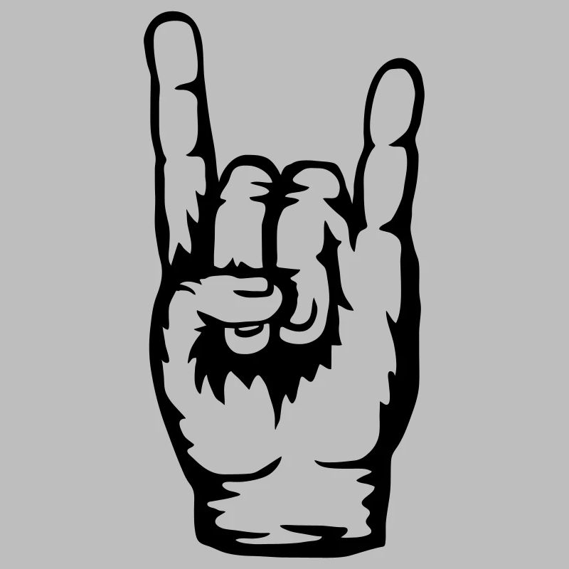 Logo Heavy Metal Handzeichen