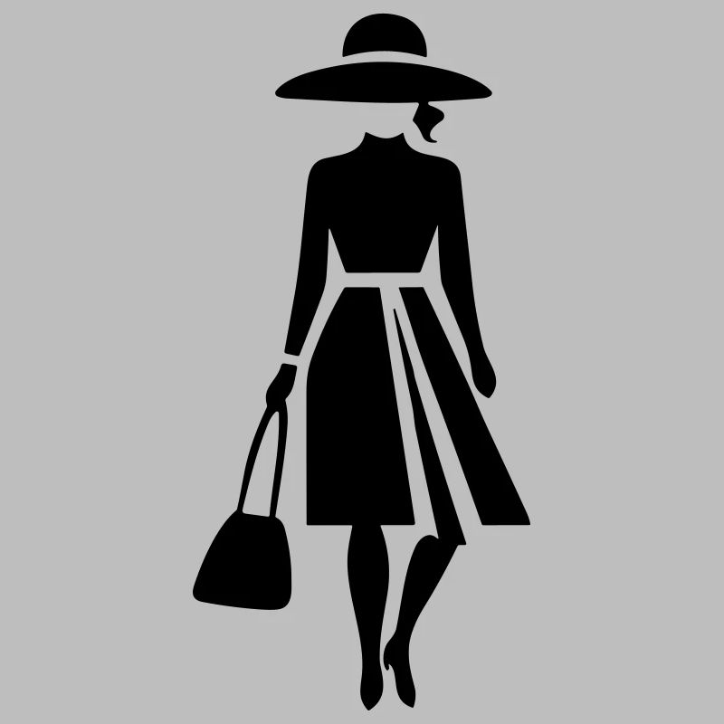 Der Stil einer stilvollen Dame