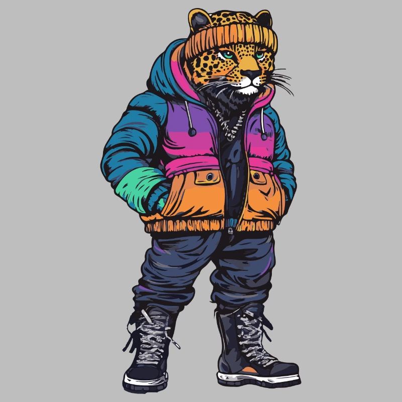 Léopard Mode Hiver