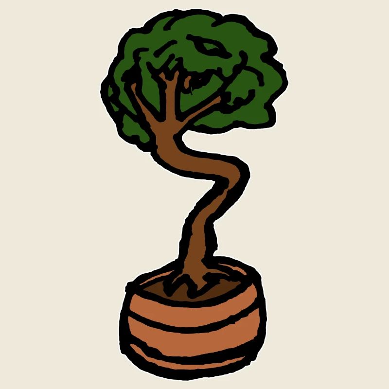 Petit bonsaï d’arbre