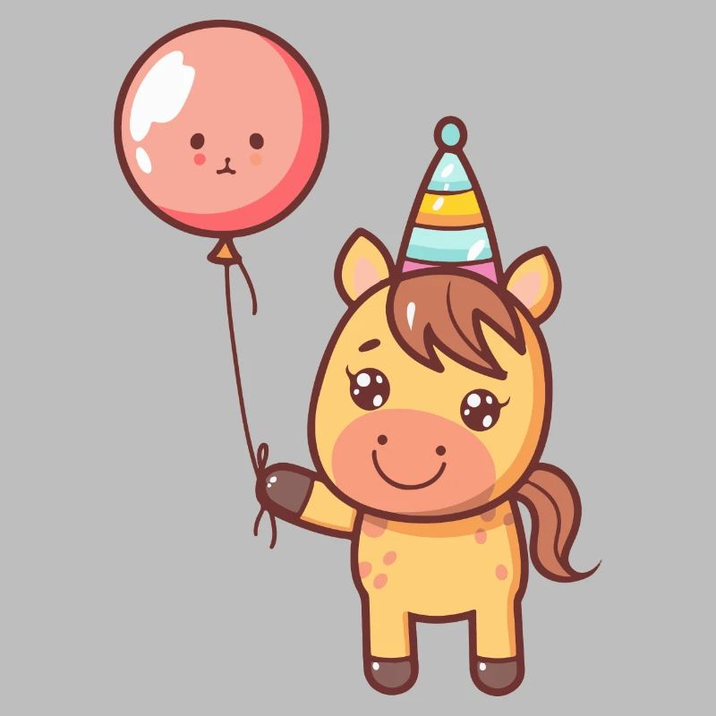 Cheval Anniversaire Bébé