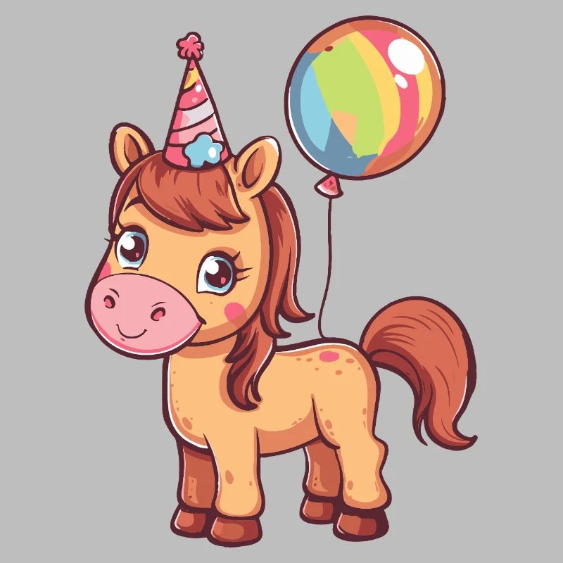 Cheval Anniversaire Bébé